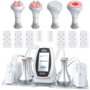 6 en 1 80k Sliming Machine Cavitation Vacuum Système Laser RF Body Ultrasonic Liposuction Machine de perte de poids