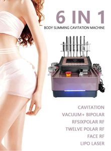 6 in 1 cavitatie RF vacu￼m afslank machine laser vetverwijdering gewichtsverlies schoonheidssalon apparatuur