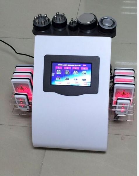 6 en 1 lifting rf lipo laser amincissant la machine laser lipo cavitation ultrasonique à vendre