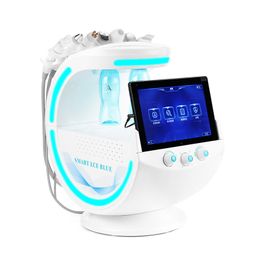 7 en 1 Hydra Peel Facial Machine Small Bubble Hydrofacial Dermabrasion Skin Resurfacing Hydro Facial Clean BIO Microcurrent Beauty Equipment