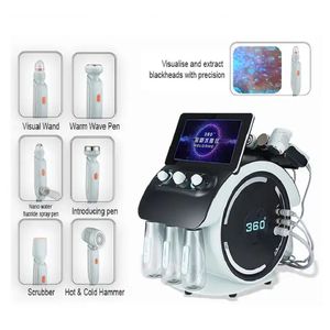 6 in 1 microdermabrasie gezichtsmachine H202 Microdermabrasie gezichtshuidverstrakkingsmachine De Crystal Dermabrasie Diamond Facial Spa Salon