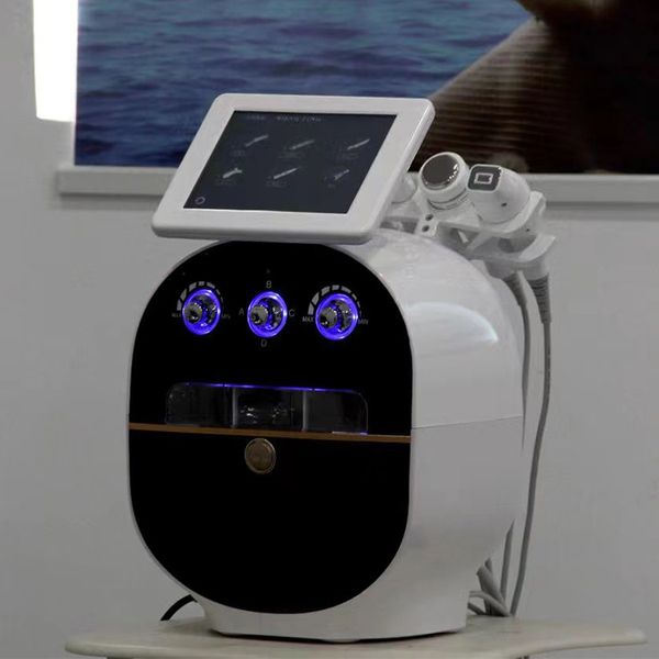 6 en 1 multifonction oxygène Jet Peel PEEL HYDRO SARE MACHE DE BEAUTÉ HYDRA Aqua Machine de beauté de dermabrasion faciale