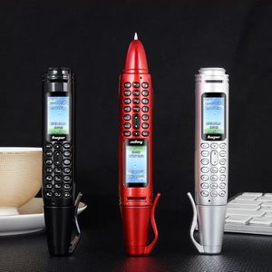 Bolígrafo multifunción 6 en 1, linterna para teléfonos móviles, minilinternas portátiles de bolsillo, marcador Bluetooth en miniatura, cámara Mp3, móvil, respaldo Unicom, teléfono móvil pequeño