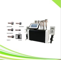 6 in 1 nieuwe spa lipo laser cavitatie afslanken face lift rf echografie cavitatie machine