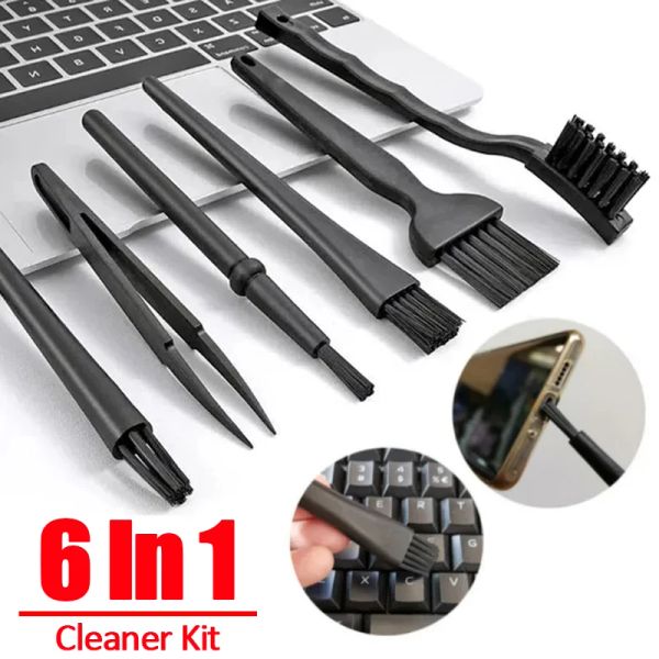 6 en 1 ordinateur portable pour ordinateur portable Kit de nettoyage du clavier