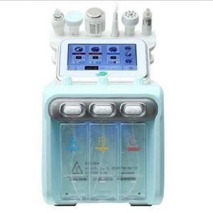 Machine hydrafaciale à oxygène 6 en 1 : dotée de la technologie des petites bulles et de la microdermabrasion pour un nettoyage en profondeur du visage - Appareil de soin de la peau idéal pour la maison, le salon