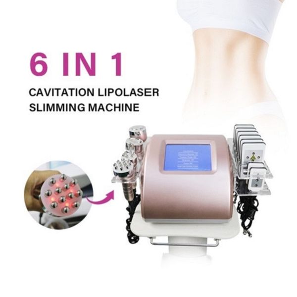 Laser Lipo Portable 6 en 1, masseur amincissant contre la Cellulite, Machine de lipolyse, équipement de beauté