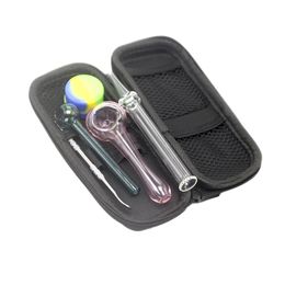 Vapen_dream csyc rookpijp 6 in 1 set dab rig lepel tabak wax oliopijpen siliconen jar dabbergereedschap accessoire