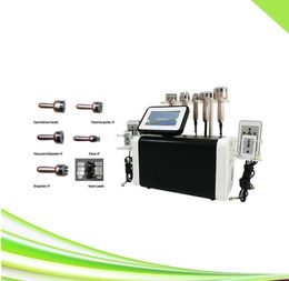 6 in 1 Radiofrequentie Huidverstrakking RF Cavitatie Zerona Lipo Laser Afslanken Gewichtsverlies Lipo Laser Machine