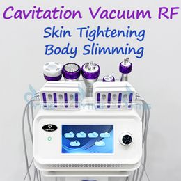 6 en 1 RF Cavitation Machine Vide Scution Corps Peau Resserrement Lipolaser Élimination des graisses Réduction de la cellulite