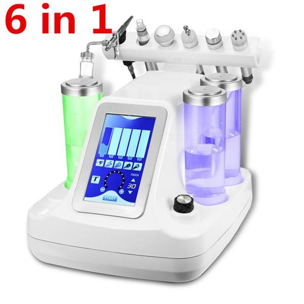 6 en 1 Spa Use Dermabrasion Diamond Peeling y Water Jet Beauty Aqua Hydra Dermabrasion Peel Machine