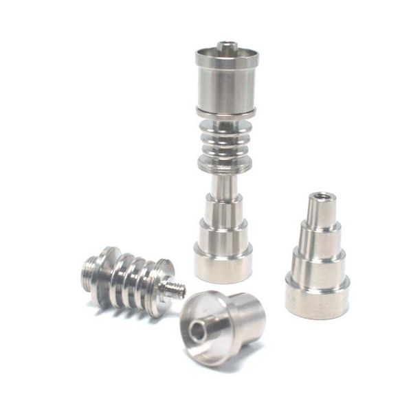 Clou en titane 6 en 1, 10, 14mm, 18mm, mâle et femelle, sans dôme, pour bobine chauffante de 16mm, 20mm, accessoires pour fumer, outils