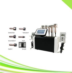 6 en 1 Tripolar RF Cavitation Lipo Pads Lipo Contouring Lipo Laser Machine minceur