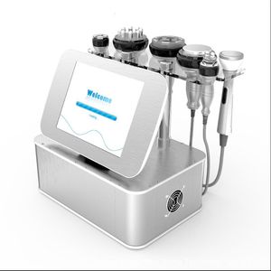 Machine de Cavitation ultrasonique 6 en 1, radiofréquence RF sous vide, perte de poids, Bio microcourant, Anti-âge, corps, visage, poignée de Machine mince, accessoires