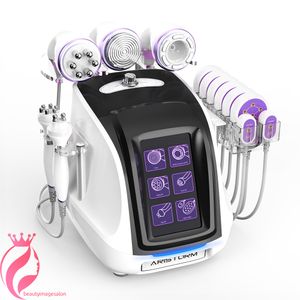 6 en 1 vacío RF liposucción ultrasónica Cavitation2.5 que adelgaza la máquina de cavitación para uso doméstico