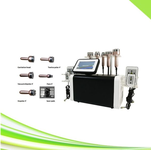 Machine de cavitation ultrasonique 6 en 1 pour l'élimination des graisses au laser Zerona lipo, amincissante