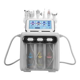 6 IN1 H2-O2 Hydradermabrasie Oxygen Jet Skin Lifting Spa Facial Hydro Facial Microdermabrasion Machine Water Dermabrasion