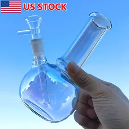 6 inch Glazen Bong Waterpijp Regenboog Rookpijp Beker Shisha Waterpijpen Bong + Glazen Kom