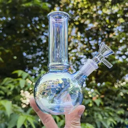 6 pouces en verre narguilé arc-en-ciel tabagisme fumeurs de pipe à eau shisha pipes bong + bol en verre