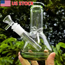 6 inch waterpijp waterpijp glazen bong pijpen Shisha Bubbler met 14 mm kom