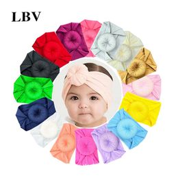 Boucles de cheveux de ruban de 6 pouces en nylon Tissu de baby élastique