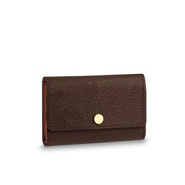 6 Sleutelhouder Key Sleutel Zaksleutel Wallet Heren Zak Dameskaarthouder Handtassen Lederen kaartketen Mini Wallets Coin Purse 682 5522874