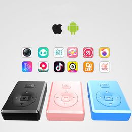 6 Key Selfie Sluiter Bluetooth Remote Control Self Timer Fast Camera/Page Turning/Tik Tok/Live Broadcast voor iPhone Android -telefoons met retailpakking