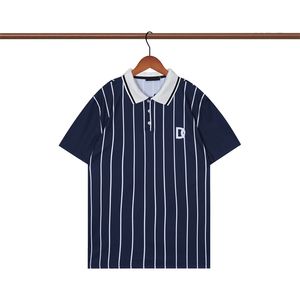 6 New Fashion London England Polos Shirts Mens Designers Polo-Shirts High Street broderie T-shirt Men Men Summer Cotton Casual T-shirts # 956