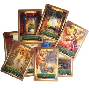 6 nouveaux styles anglais oracles cartes pont drôle guidage divination destin carte de jeu de société pour les femmes jeux individuels