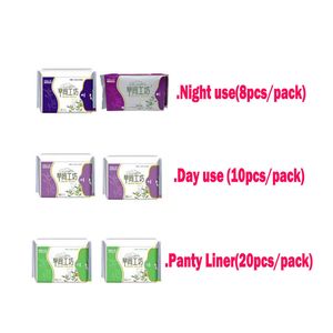 6 paquets par Lot CooJooF Anion serviettes hygiéniques serviettes serviettes utilisation quotidienne + utilisation nocturne + protège-slips