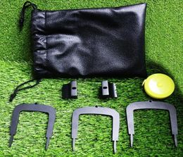 6 pcs golf putting gate gate kit goalgolf putter but cible parties accessories établies en plein air