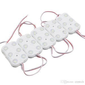 Module LED lumières avec lentille étanche IP65 LED rétro-éclairage DC12V 2.5W SMD 5730 6 modules d'injection IP66 laed 65mmX40mm USALIGHT