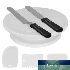 6 pièces/ensemble Kit de plateau tournant de pâtisserie fournitures de décoration de gâteaux outils de cuisson accessoires support rotatif montage plateau tournant prix d'usine conception experte qualité dernière