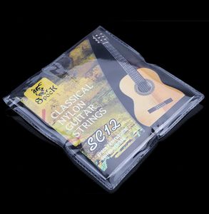 6 piezas por guitarra String Nylon Silon String Set Super accesorio para guitarra acústica clásica SC12 Guitar String4274461