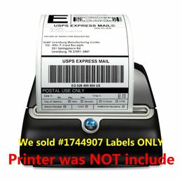 6 Rollen 4x6 Dymo 4XL 1744907 Compatibele Directe Thermische Labels Adhesive313O