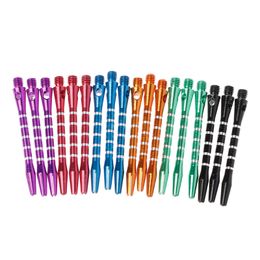 6 ensembles / 18 pcs 53 mm Arbres en aluminium 6 couleurs 2ba taille de file longueur moyenne