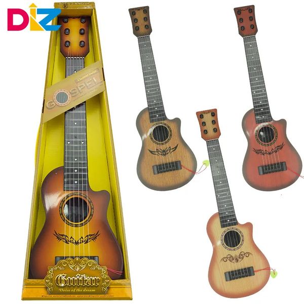 6 cordes guitare classique en acier débutants jouet enfants ukulélé enfants Instrument de musique pour garçon fille cadeau 240124