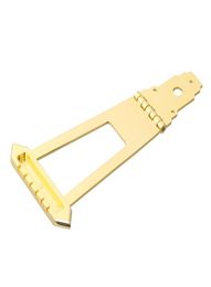 6 Strings Instrument Parts Gold Bridge Trapeze Trapeze Archop Jazz Guitar7217230