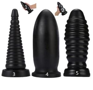 6 style Big Dildo xxxl Buttplug Anal Plug 2021 Nouveaux jouets sexy pour hommes Plug Plug Toy Gay Dilator Adult Sexyo3615786