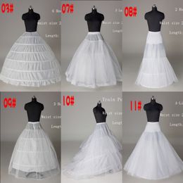 6 -stijl goedkoop net petticoat zeemeermin bal jurk een lijn trouwjurken crinoline prom avondjurken petticoats bruids bruiloft accessori 278o