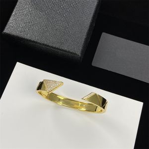 6 Style Diamant Or Bracelet Nail Bracelet Designer Bracelet Pour Femme Hommes Bijoux De Luxe Avec Boîte Lady Fille Bracelets