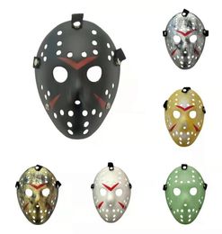 6 Style Full Face Masquerade Masks Jason Cosplay Skull Mask Jason vs Friday Horror Hockey Halloween Costume Scary Mask Festival PA1560120