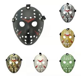 6 Style Full Face Masquerade Masks Jason Cosplay Skull Mask Jason vs Friday Horror Hockey Halloween Costume Scary Mask Festival PA5182053