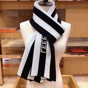 6 -stijl Jacquard Long Scarf dubbele zijde monogram heren dames sjaals luxe ontwerper kasjmier sjaals pashmina echarpe wrap sjaals
