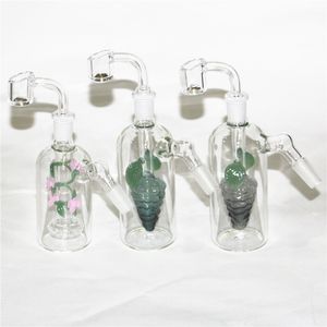 6 Styles Couleur Narguilé Verre Ash Catcher Bowl Bubbler 14mm Mâle Femelle Ashcatcher Bols Pour Verre Eau Bongs Dab Rigs Fumer Des Tuyaux De Brûleur À Huile