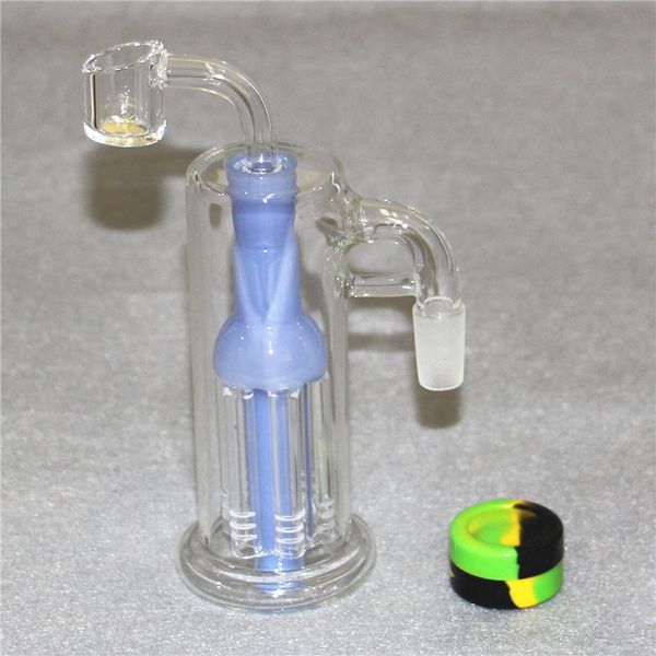 6 Styles Verre Récupérer Catcher Adaptateur 14mm Mâle Femelle Verre Récupérateur Adaptateurs Cendriers pour Plate-Forme Pétrolière Quartz Banger Dab Rigs Bongs D'eau