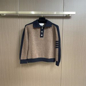 # 6 pull français créateur de mode cardigan pull chemises hiver hommes femmes haute rue pull en tricot à capuche sweat-shirts tricotés 036
