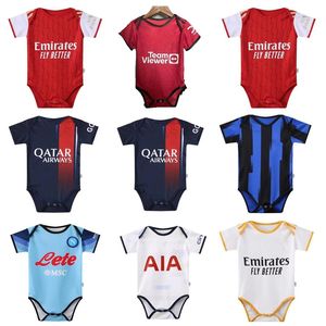 6 à 18 mois de football kit bébé maillots kits 22 23 24 Babys Shirts Jersey Uniformes de football pour enfants personnalisés