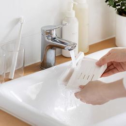 6 Muur gemonteerd dubbele laag drainage zeep doos toilet niet ponsen sukkel minimalistische creatieve zeep doos huishoudelijke opslagrek specificatie