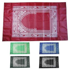 60*100cm Moslim Gebedskleed Tapijt Met Kompas Waterdicht Islamitisch Outdoor Draagbare Reizen Bidmat Geweldig Ramadan Cadeau